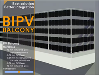 Tuile solaire BIPV autonome à haute efficacité avec cellule photovoltaïque pour l'alimentation électrique domestique et les projets de construction