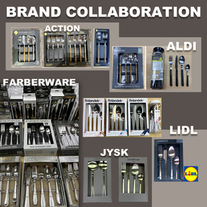 Bộ Dao Kéo Thép Không Gỉ Cubiertos Mới 2021 Bộ Đồ Dẹt 16 Cái Dao Kéo Tay Cầm Bằng Nhựa Thép Không Gỉ 18/8 18/0, Tay Kim Loại - Product Image 6