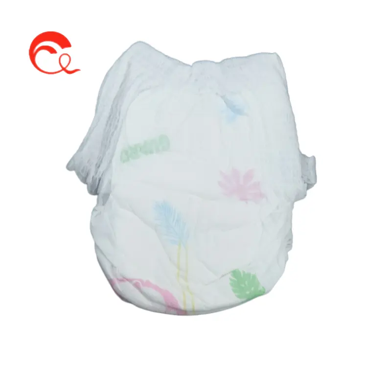 Grade B bébé plastique humide haute qualité formation coréenne plante Base tirer vers le haut Xl pantalon couche pour 5 Y en balle adolescent bébé couches