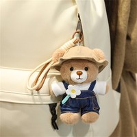 Nouveauté 2026 : Adorable Pendentif Ours en Peluche, Breloque de Sac Ourson, Porte-clés en Peluche Personnalisé pour Accessoire de Sac