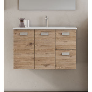 ANGELA MUEBLE BAÑERO SUEPENDIDO 81 CM ROBLE NATURAL - Product Image 1