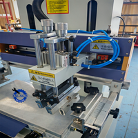 Machine d'impression sérigraphique industrielle SGW, imprimante à plat pneumatique pour l'emballage, l'électronique, la publicité et les produits