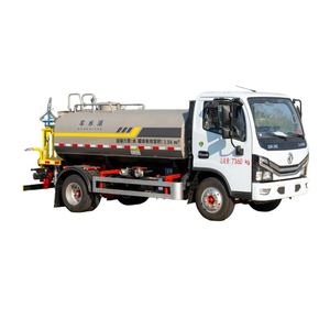 Camion-citerne diesel Dongfeng 4X2 best-seller avec moteur et pompe, réservoir d'eau de 5000 L, pulvérisation de brume réglable, émission Euro 6 - Product Image 1