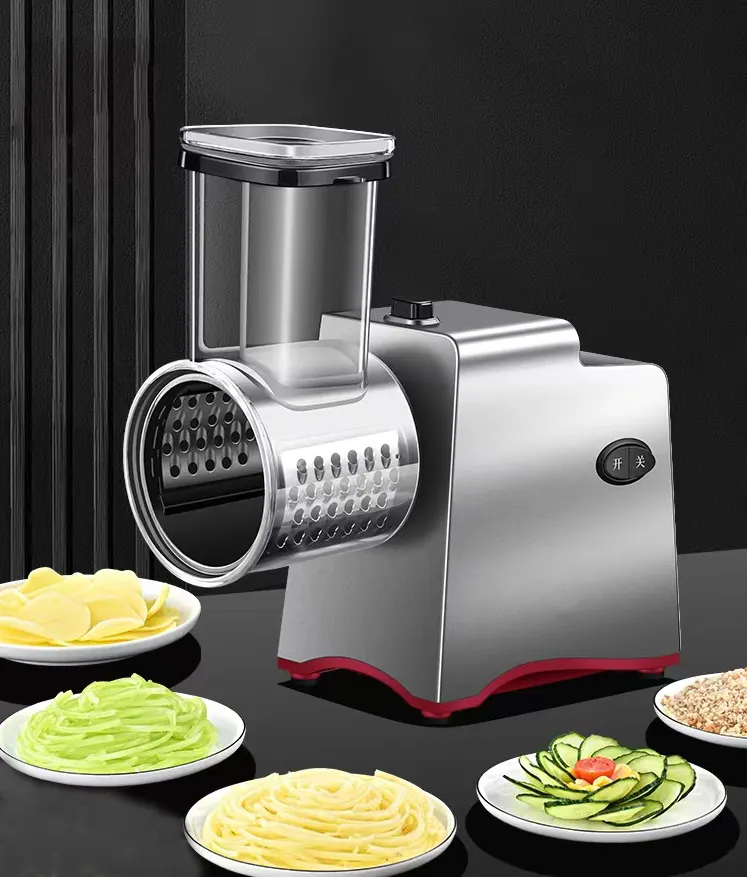 Cheap Food processor Vegetable cutter slicer cheese grater nut cookie powder Electric vegetable shredder salad cutter chopper