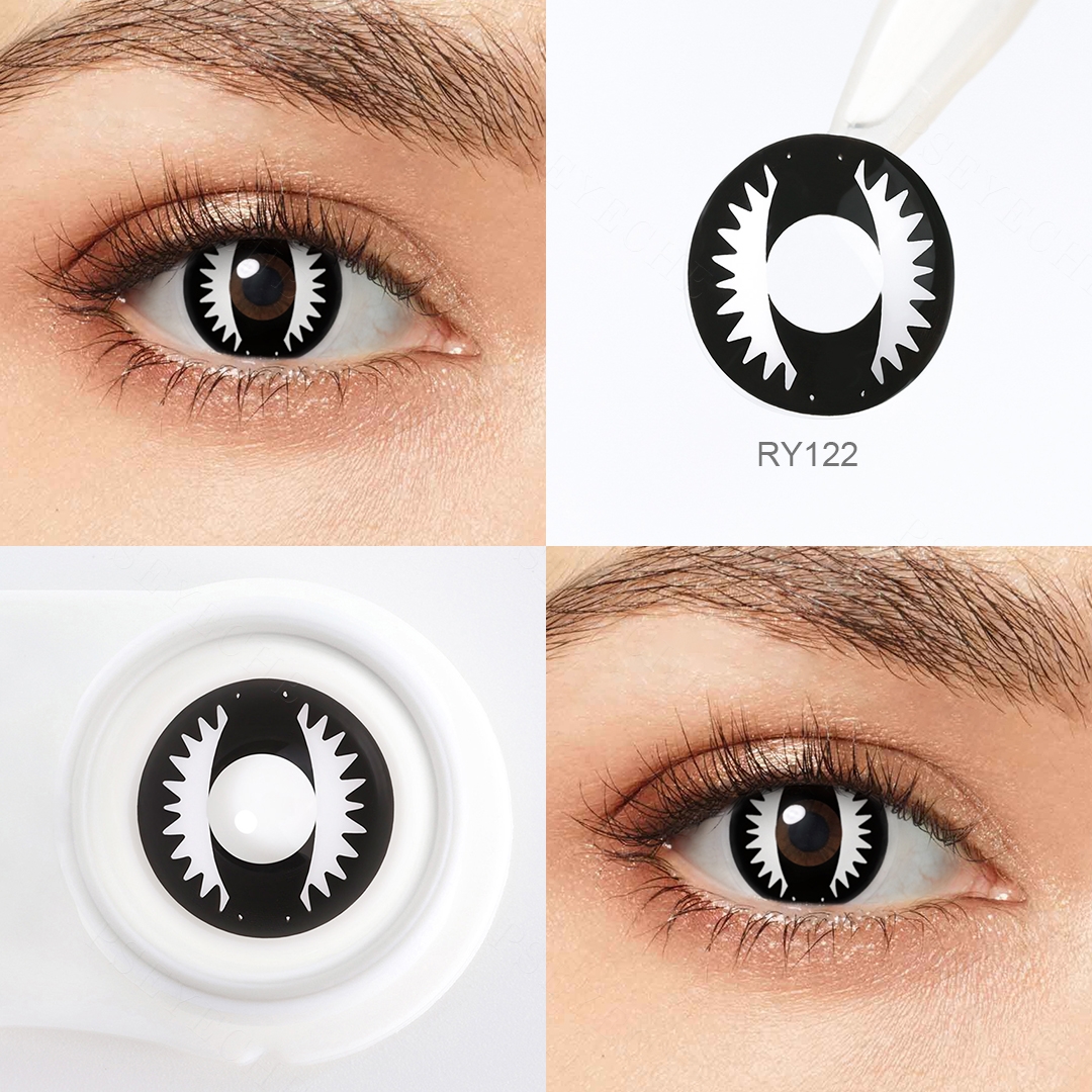 Noir avec blanc RY122