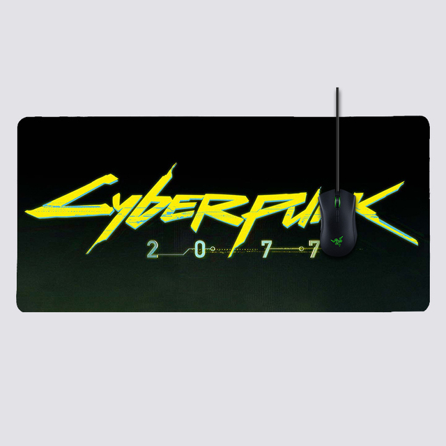 Quanbao High Quality Custom Cyberpunk 2077 Rubber Gaming Mouse Pad Custom Pattern Mouse Pad