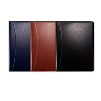 Carpeta Portadocumentos de Cuero PU Personalizada para Negocios, A4/A5, para Sublimación, con Bloc de Notas, Carpeta de Archivos, Portafolio