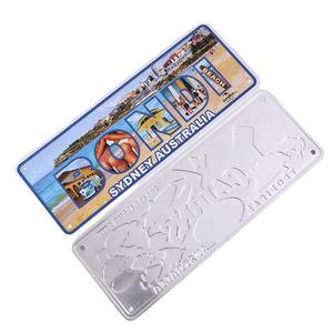 Personalice su propia placa de matrícula de metal, placa de matrícula decorativa en relieve de aluminio personalizada para la parte delantera y trasera del automóvil - Product Image 6