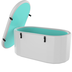 Bañera de Hidromasaje Comercial Personalizada, Bañera de Hielo Interior y Exterior, Diseño Inclinado, Bañera de Hidromasaje y Bañera de Hielo Combinadas - Product Image 2