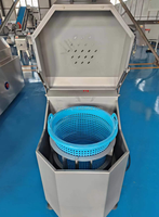 Machine de déshydratation de salade de conversion de fréquence centrifuge