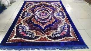 <span class=keywords><strong>Tapis</strong></span> de prière de style pastoral en polyester tissé, luxe léger, écologique, avec dos antidérapant, motif floral pour salon, islamique - Product Image 4
