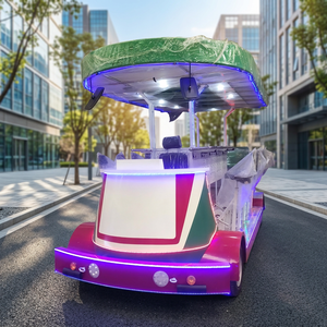 Kit de vélo électrique 3 vitesses pour brasserie, cadre en acier à brides, freins à disque hydrauliques, fourche à suspension, capacité de charge 1200 kg, idéal pour la ville, les fêtes et les pubs - Product Image 1