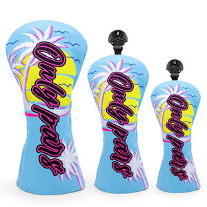 Custom Design Golf Club <b>Headcovers</b> Pu Leather Embroidery Golf <b>Driver</b> Head Cover - Product Image 1