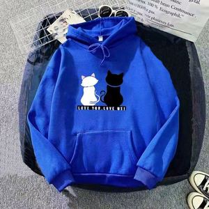 Felpe con Cappuccio <span class=keywords><strong>per</strong></span> Ragazze Carine all'Ingrosso, Felpe da Donna a Maniche Lunghe con Stampa di Gatti, Pullover - Product Image 4