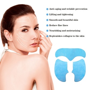 Mặt nạ Collagen đông khô với vitamin C & Glycerin cung cấp chăm sóc chống lão hóa và nuôi dưỡng cho vùng mắt và má của phụ nữ - Product Image 4