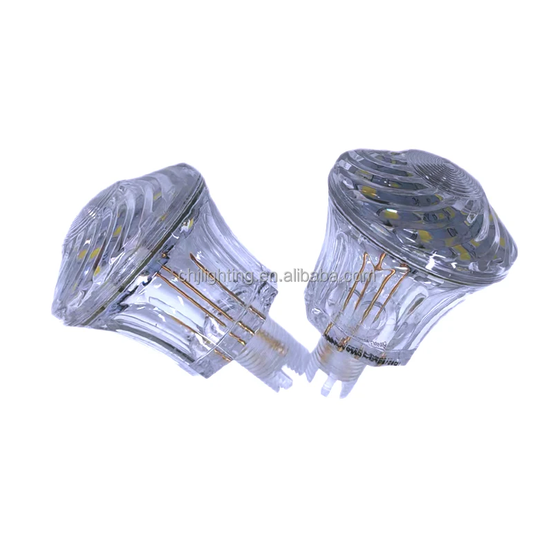 Carnival White Light Amusement Ride Ferris Wheel Pixel Point Lights Fairground 60mm 18LED 24V Amusement Light