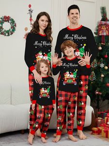 Estilo Europeo Americano mil diversión reunión mujer ropa de dormir coche muñeco de nieve árbol de <span class=keywords><strong>Navidad</strong></span> impresión hogar ropa <span class=keywords><strong>pijamas</strong></span> para - Product Image 6