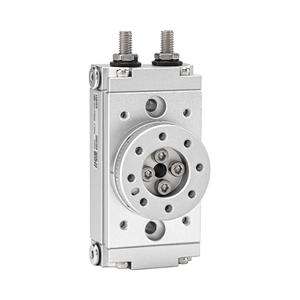 Cylindre de plateforme oscillante pneumatique HRQ2/3/7 HRQ90 180 HRQ7A Engrenage oscillant rotatif Connexion filetée Milieu de travail pneumatique pour machines - Product Image 4