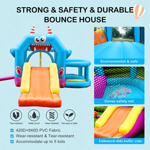 室内商业爆炸弹跳屋城堡迷你幼儿弹跳屋球坑准备发货 - Product Image 4