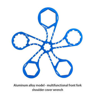 Outils <span class=keywords><strong>de</strong></span> fourche avant <span class=keywords><strong>de</strong></span> vélo 6-en-1 8t/12t 24/26/27/28/30/32mm clé à capuchon <span class=keywords><strong>de</strong></span> vélo <span class=keywords><strong>de</strong></span> montagne en aluminium outils d'installation et <span class=keywords><strong>de</strong></span> réparation - Product Image 6