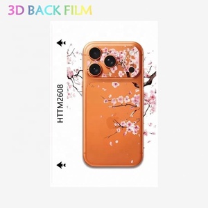 Autocollants de protection arrière pour téléphone multicolores durables 190*120MM, film protecteur d'écran en hydrogel TPU haute transparence anti-explosion - Product Image 4