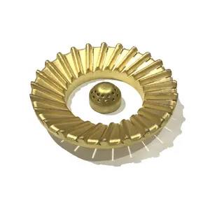 Gas Stove Spare Parts Part of Gas Cooker Golden Brass Burner Cap 100MM 120MM
