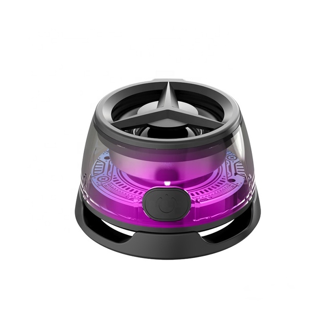 Phone Holder TWS Colorful LED Speakers Mini Audio System Hifi Subwoofer True Wireless IPX45 Waterproof Magnetic Speaker