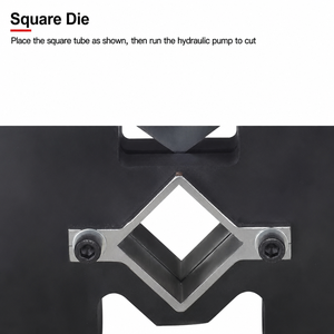 Máquina Biseladora Hidráulica de Tipo Dividido para Tubos Cuadrados de Acero, Herramienta de Corte de Alta Velocidad Diseñada Específicamente para - Product Image 1