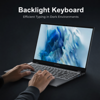 Ordinateur portable 15,6 pouces, écran FHD 16:9, Intel N5030, Windows 11 Pro, connectivité rapide et haute vitesse pour étudiants et professionnels