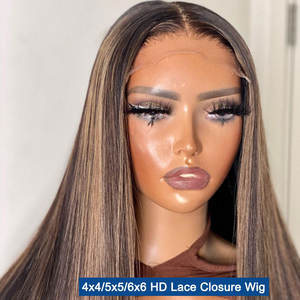 Şeffaf toptan satıcıları kapatma Frontal İsviçre Hd Film dantel <span class=keywords><strong>Net</strong></span> kumaş peruk yapımı için - Product Image 6