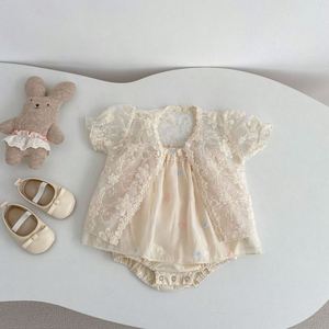 Engepapa Zomer Baby Rompertje Zonder Mouwen, Katoenen Mode Baby Meisjes Jumpsuit, Baby Meisjes Kleding - Product Image 2