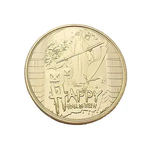 Fabricant de gros pièce de monnaie en métal personnalisée gravure laser pièce de monnaie logo doré pièce souvenir