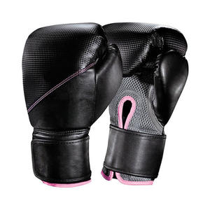 Gants de boxe en gros fabriqués au Pakistan conception personnalisée en cuir véritable robuste - Product Image 6