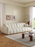 Canapé modulaire moderne en tissu chenille, canapé nuage de luxe, canapé droit pour salon