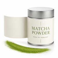 Poudre de matcha en marque blanche pour programmes personnalisés de boissons et de produits alimentaires en boîte