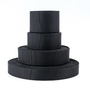 High Quality Heavy Duty Polyester <b>Webbing</b> Tape 1" 2" <b>Webbing</b> Pit Pattern Strap Black Bag Strap Belts for Belts - Product Image 3