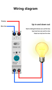 Tuya 63A Wifi ngắt mạch không dây ngắt reclosing chuyển đổi với đo sáng cuộc sống thông minh hẹn giờ - Product Image 6