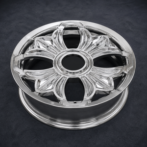 Jantes chromées de luxe rétro forgées style floral personnalisées 5x114.3 5x120 18 19 20 22 pouces pour <span class=keywords><strong>Rolls</strong></span> <span class=keywords><strong>Royce</strong></span> Ghost <span class=keywords><strong>Chrysler</strong></span> <span class=keywords><strong>300C</strong></span> - Product Image 4