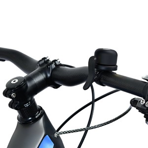 Campanello per Bicicletta in Rame Puro con Suono Nitido, Impermeabile IP67, Custodia Protettiva Nascosta Antifurto per AirTag, 80-130dB per la Sicurezza della Bici - Product Image 4