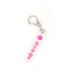Nuevo <span class=keywords><strong>Llavero</strong></span> <span class=keywords><strong>Acrílico</strong></span> Personalizado con Impresión UV, Código de Canción de Lista de Reproducción, Regalos Promocionales, Código de <span class=keywords><strong>Spotify</strong></span>, Llaveros de Sublimación Musical - Product Image 6