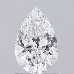 Diamant de laboratoire fantaisie blanc argenté taille poire, certifié IGI, pureté VVS, pierre fine pour la fabrication de bijoux de piercing - Product Image 3