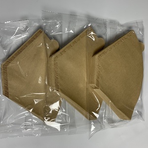#4 Cone phong cách cà phê giấy lọc tự nhiên Cone trắng cà phê bộ lọc cho số lượng lớn pha - Product Image 4