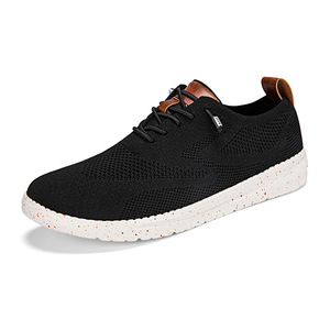Zapatos para caminar de malla transpirable, zapatos informales sin cordones de una sola pieza, zapatos ligeros para hombre que absorben los golpes, estilo veraniego - Product Image 3