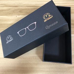 Qmoon משקפי שמש אביזרי אריזה כיסוי מקרה עין זכוכית מקרי תיבת ניקוי בד פאוץ יוקרה לוגו מותאם אישית משקפי שמש מקרה - Product Image 5