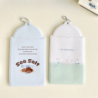 Porte-cartes en PVC personnalisé de 6 pouces en gros, simple, avec logo d'idole, sac à cartes, pendentif, rangement, protecteurs de cartes pour objets de collection