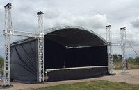 Éclairage de musique de scène de concert structure de scène en treillis pour DJ treillis d'éclairage mobile en aluminium pour DJ