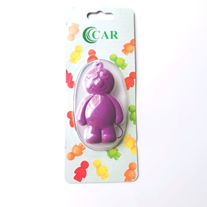 2023 nouveau produit désodorisant de voiture personnalisé en PVC, carte parfumée suspendue - Product Image 3