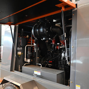 Портативный воздушный компрессор ZEGA 95SCY-10 с дизельным двигателем, высоконапорной смазкой, водяным охлаждением, производительностью 12/10,5 м³/мин, для горнодобывающей промышленности - Product Image 4