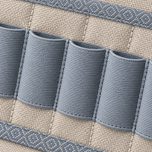 <b>Lipstick</b> <b>Case</b> Stand Up Roll Away Cosmetic Tube Organizer with Elastic Slots Asanoha Jacquard Tie Custom Logo - Product Image 6
