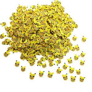 Étui de téléphone <span class=keywords><strong>Pokémon</strong></span> Little Pika Elf <span class=keywords><strong>en</strong></span> argile douce, tranches de slime, matériaux de bricolage couleur bonbon pour artisanat - Product Image 4